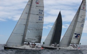 Three Boat Match Racing in Rolex Trophy-Photo Erin McKnight